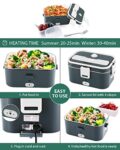 Andmenow 70W Electric Lunch Box, 1.8L, with Carry Bag