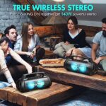 W-KING 70W Bluetooth Waterproof Speaker, 42H, PowerBank