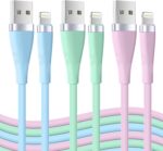 Yavud iPhone Charger Cable 3Pack 1.8M, MFi Certified