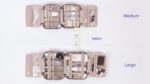 Clear Travel Toiletries Bag, 2 Pcs, TSA Approved, Black