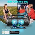 W-KING 70W Bluetooth Waterproof Speaker, 42H, PowerBank