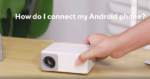 Mini Projector with Tripod, AKIYO O1, Full HD 1080P, 65000 Hrs