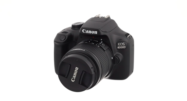 Canon EOS 4000D DSLR & 18-55 mm Lens - Black