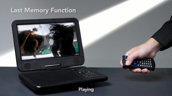 YOTON 31.75 cm Portable DVD Player with 26.67 cm HD Screen