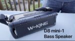 W-KING 60W Bluetooth Speaker, IPX6, 24H Playtime, Portable