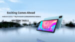 PRITOM 10" Android 13 Tablet, 8GB+128GB, 8000mAh, Blue Green