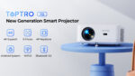 【Android TV】4K Projector, 25000 Lumen, 300" Display, WiFi 6