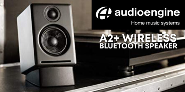 Audioengine A2+ Wireless Bluetooth Speakers - 60W (Black)