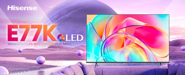 Hisense 127cm QLED Smart TV 50E77KQTUK (2023 Model)