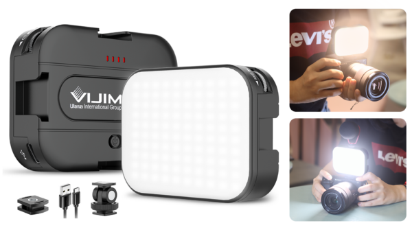 VIJIM VL100C Portable Dimmable LED Light 3200-6500K