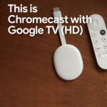 Chromecast with Google TV (HD) Snow – Streaming device