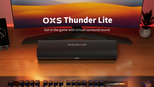 OXS Thunder Lite PC Gaming Soundbar, Bluetooth 5.0
