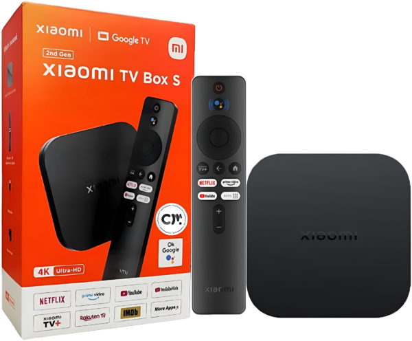 iflip Xiaomi TV Box S 2nd Gen 4K Ultra HD, 2GB/8GB