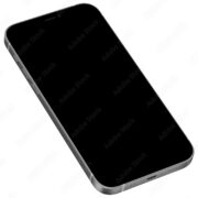 smart phone isolated on empty background
