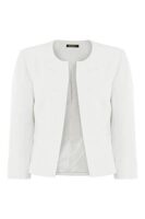 Roman Originals Women's Cropped Bolero Jacket - 2 Pockets