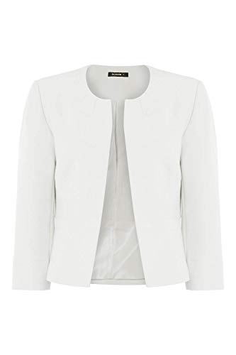 Roman Originals Women's Cropped Bolero Jacket - 2 Pockets