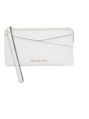 MK Jet Set Medium Logo Crossover Wristlet