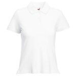 Fruit of the Loom Ladies Short Sleeve Polo Shirt