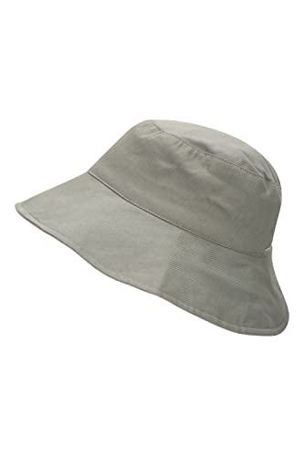 Reversible Women's Cotton Bucket Hat - Wide Brim, Adjustable