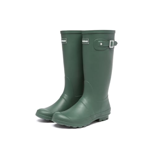 EVERAU Women's Tall Gumboots