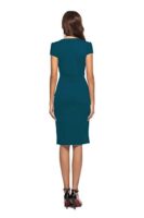 CEASIKERY Women's Retro Cocktail Pencil Office Dress
