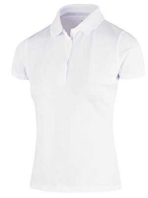 Island GREEN Women's Essentials Stretch Golf Polo Shirt