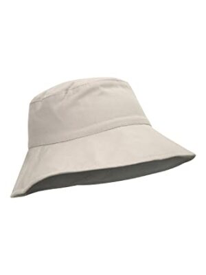 Reversible Women's Cotton Bucket Hat - Wide Brim, Adjustable