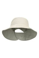 Reversible Women's Cotton Bucket Hat - Wide Brim, Adjustable