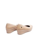 DREAM PAIRS Women's Wedge Low Heels Square Toe Pumps