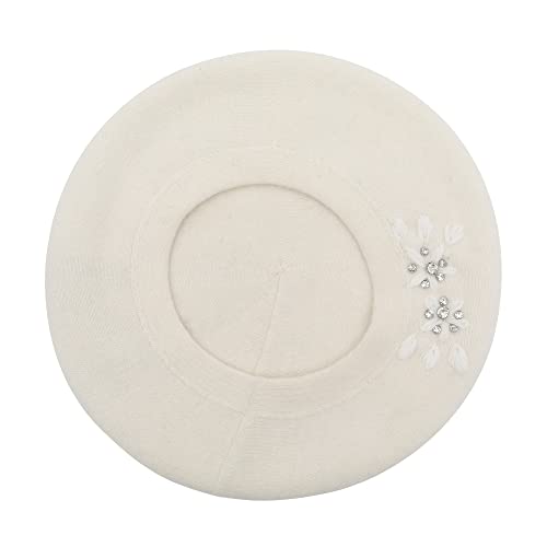ZLYC Womens Reversible Cashmere Beret Cap