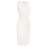 GRACE KARIN Sleeveless Sequin V-Neck Dress