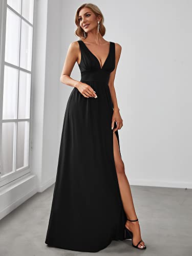 Ever-Pretty Women's V Neck Sleeveless Evening Dress