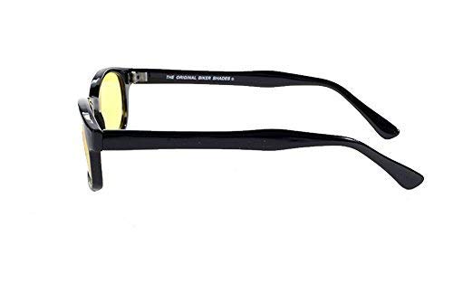 KD's Sunglasses 20112 Classic - Yellow Lenses