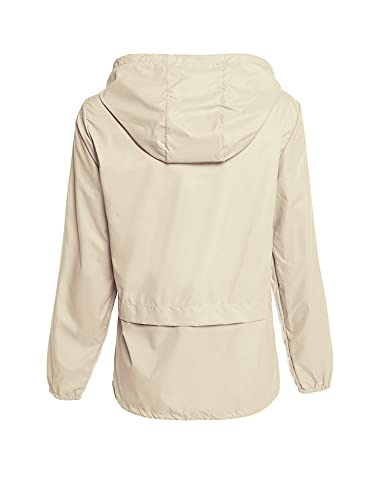 Women's Waterproof Quick Dry Windproof Jacket with Hood