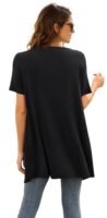 YGJIEGENG Women's Short Sleeve Summer Cardigan with Pocket