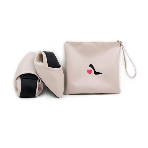 Ladies Roll Up Shoes for Events, 2 Colours