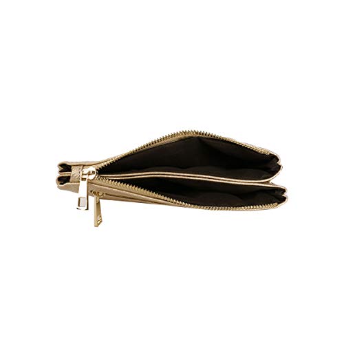 Women's Small Clutch with Wristlet & Shoulder Strap