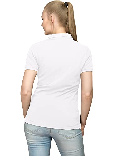 Love My Fashions® Women's Polo Shirt with Knitted Collar