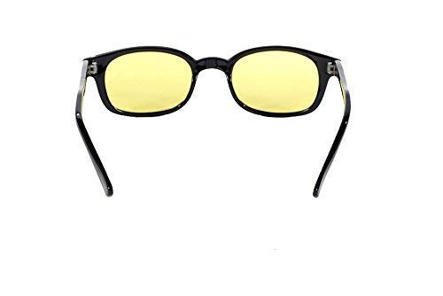 KD's Sunglasses 20112 Classic - Yellow Lenses