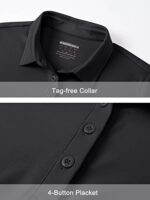 EKLENTSON Women's UPF 50+ Quick Dry Polo Shirt
