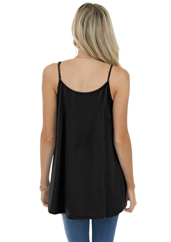 Aokosor Ladies Summer Vest Adjustable Spaghetti Straps
