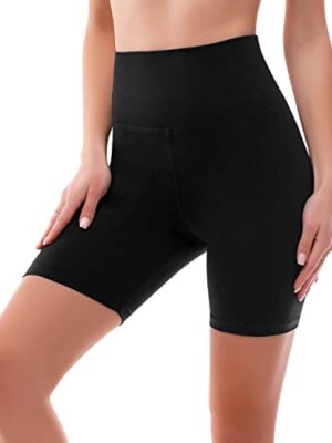 SINOPHANT High Waisted Cycling Shorts - Tummy Control
