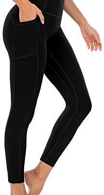 OVRUNS High Waist Yoga Pants with Pockets for Women