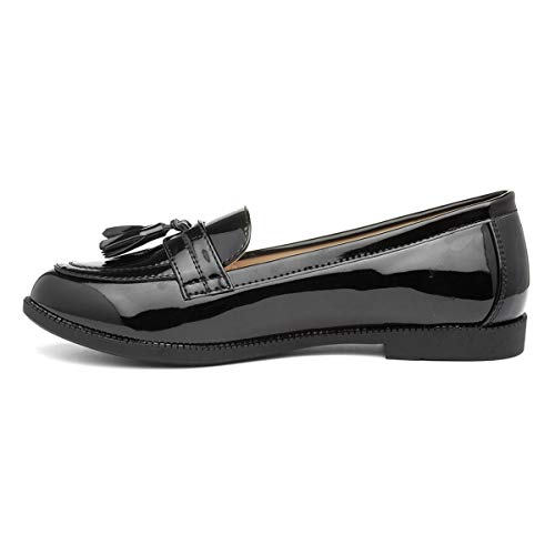 Lilley Anais Women's Black Patent Loafer