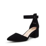 DREAM PAIRS Women's Court Shoes with Elastic Straps