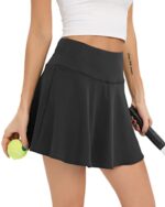 Jhsnjnr Women's Pleated Tennis Skirt with Pockets