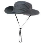 Comhats UPF 50 Wide Brim Mesh UV Protection Safari Hat