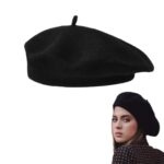 AWOCAN Classic French Beret Hat for Men and Women