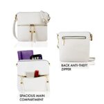 Woodland Leathers Women's Faux Leather Crossbody Bag