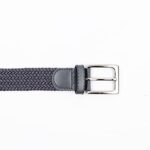 Woodland Leathers Elastic Braided Belt, Unisex Stretch